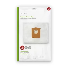   Nedis DUBG120AEP10 S-BAG porzsák Philips és Electrolux porszívókhoz, 10 db, 5 rétegű szűrő, 1 db mikroszűrő
