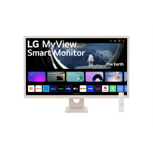 LG Smart IPS monitor 31.5" 32SR50F-E, 1920x1080, 16:9, 250cd/m2, 5ms, 2xHDMI/2xUSB/Bluetooth/AirPlay, hangszóró