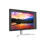 LG IPS monitor 31.5" 32UN650K, 3840x2160, 16:9, 350cd/m2, 5ms, 2xHDMI/DisplayPort, hangszóró