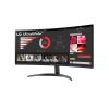 LG ívelt monitor 34" 34WR50QK, 3440x1440, 21:9, 300cd/m2, 5ms, HDMIx2/DisplayPort