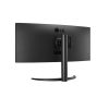 LG ívelt monitor 34" 34WR55QK, 3440x1440, 21:9, 300cd/m2, 5ms, HDMIx2/DisplayPort/USB-C