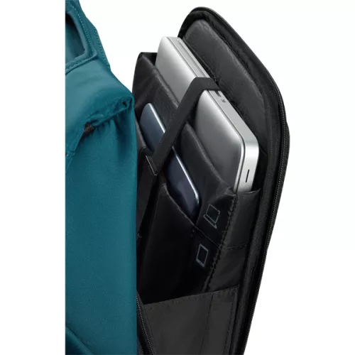 SAMSONITE Notebook hátizsák 150941-4828, 15.6" - (petrol, zöld) -SECURIPAK 2.0