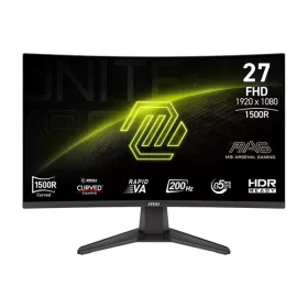   MSI Monitor GAMING MAG 276CF E20 27" Rapid VA FHD 1920x1080 16:9, 4000:1, 200Hz 2x HDMI, DP, Black