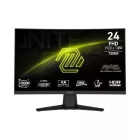   MSI Monitor GAMING MAG 244C Ívelt VA LED 23,6" FHD 1920x1080, 16:9, 3000:1 CR, 250cd/m2, 4ms, 180Hz, DP, HDMI