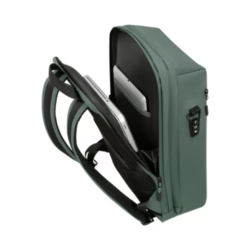 SAMSONITE Notebook hátizsák COATIFY BIZ Backpack 15.6" zöld