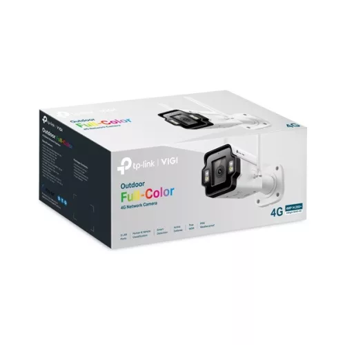TP-LINK IP & Wi-Fi-s Kamera kültéri éjjellátó 4 megapixel, 4mm Objektív 3G/4G SIM slot, INSIGHT S345-4G(4MM)