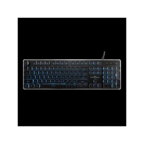   WHITE SHARK  TACHI-B/US WS GK-003141B-US vezetékes membrán gamer billentyűzet, 104 gomb fekete (angol)