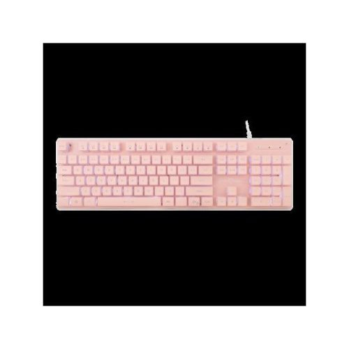 WHITE SHARK TACHI-P/US  WS GK-003441P-US gamer billentyűzet, 104 gomb pink (angol)