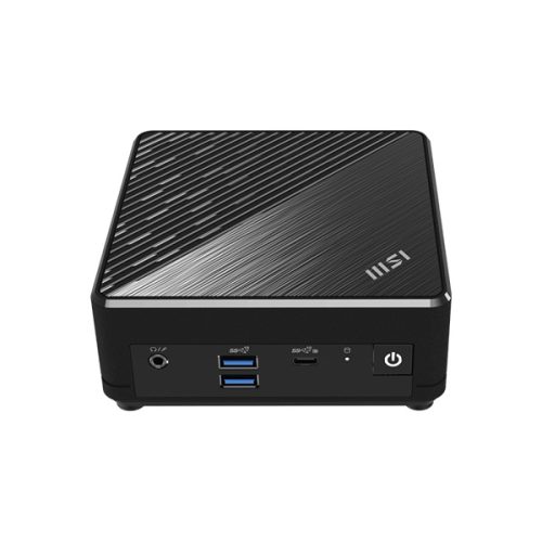 MSI Business DT Cubi N ADL S-225BEU, Intel N100, Intel HD Graphics, M.2 NVME, 4xUSB, USB-C, HDMI, DP, 2xRJ45, Black