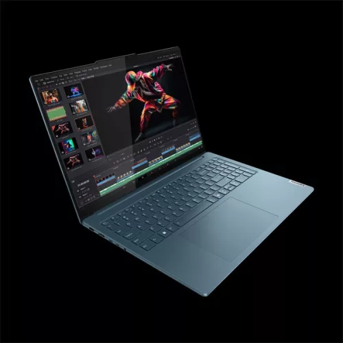 LENOVO Yoga Pro 9 16IAH10, 16.0" 2.8K, Intel Ultra 7 255H, 32GB, 1TB SSD, nV RTX5060 8GB, Win11 Home, Tidal Teal