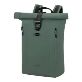   SAMSONITE Notebook hátizsák 151790-1388 COATIFY BIZ ROLLTOP BACKPACK 14.1" GREEN