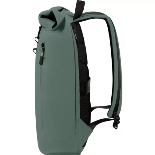 SAMSONITE Notebook hátizsák 151790-1388 COATIFY BIZ ROLLTOP BACKPACK 14.1" GREEN