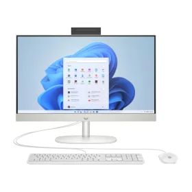   HP AIO 24-cr0008nn 23.8" FHD AG IPS, Core i3-N300 2.4GHz, 8GB, 512GB SSD, Win 11, fehér