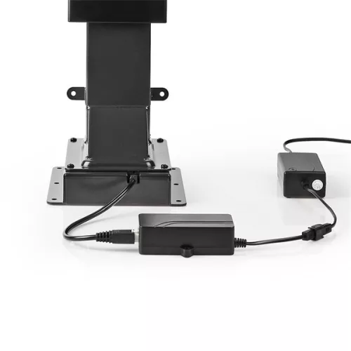 Nedis TVSM5840BK 37-80" LCD TV/Monitor motoros állvány (tartó konzol), állítható magasság 79 - 184 cm, Smart Wi-Fi, 60kg