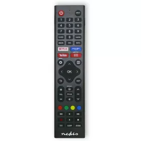   Nedis TVRC45HIBK csere távirányító, Hi-Sense, előre programozott, Amazon Prime, Disney+, Netflix, Rakuten TV gombok