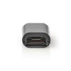 Nedis CCGB60910BK USB C - USB micro B adapter, USB-C dugó - USB micro-B aljzat, 480 Mbps