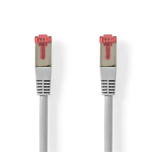 Nedis CCGL85220GY50 UTP / FTP Cat6 patch kábel, RJ45 aranyozott érintkezők, 10/100/1000 Mbit/s, hossz 5m
