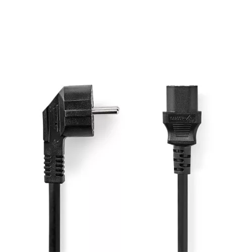 Nedis CEGL10000BK30 tápkábel IEC-320-C13, 3 x 1mm, hossz 3m