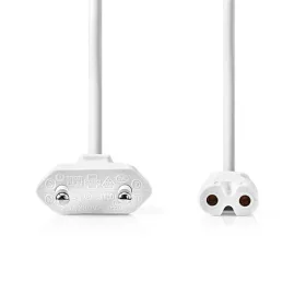  Nedis CEGL11040WT30 tápkábel IEC-320-C7, 2 x 0.75 mm, hossz 3m, fehér