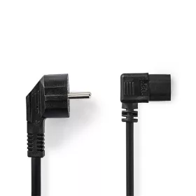   Nedis CEGL10020BK20 tápkábel IEC-320-C13, 3 x 0.75 mm, pipa csatlakozó, hossz 2m