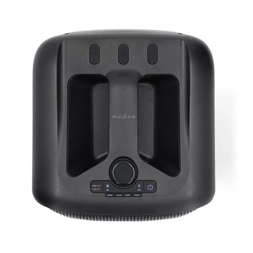 Nedis SPPT2450BK bluetooth hangszóró, 5.25" mélynyomó, 2 x 2" magassugárzó, 150W, 5 óra lejátszási idő, akku 2000 mAh