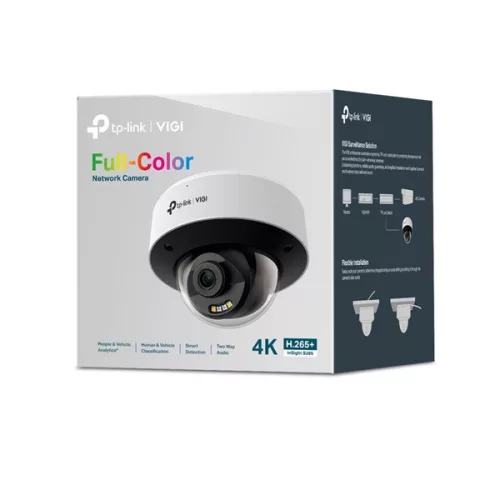 TP-LINK IP Kamera kültéri színes éjjellátó 8 Megapixel, 2.8mm Objektív, INSIGHT S285(2.8MM)
