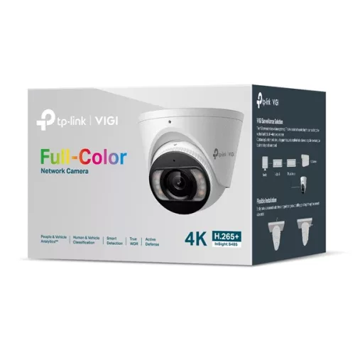 TP-LINK IP Kamera kültéri színes éjjellátó 8 Megapixel, 2.8mm Objektív, INSIGHT S485(2.8MM)