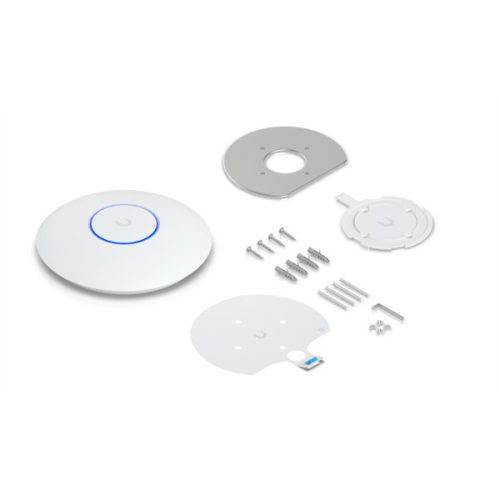UBiQUiTi Wireless Access Point DualBand 1x2,5Gbps, 5Gbps, 2x2 MU-MIMO, WiFi7, POE nélkül, Falra rögzíthető - U7-LITE