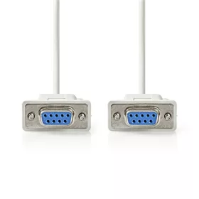 Nedis CCGL52055IV20 null modem kábel, 2m
