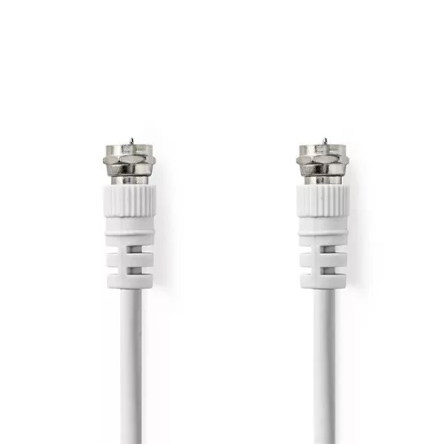 Nedis F csatlakozós koax kábel, 75 Ohm, dupla árnyékolás, 1.5m