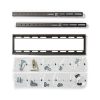 Nedis TVWM1031BK LCD TV / monitor fali tartó konzol 23 - 55 "  Max. teherbírás: 35 kg,  Min. faltávolság: 23 mm