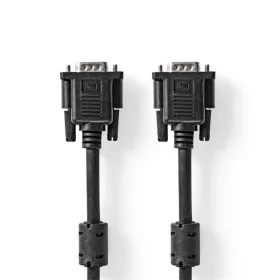   Nedis CCGL59000BK30, VGA kábel, VGA dugó - dugó, Maximális felbontás: 1280x768, hossz: 3m