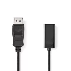   Nedis CCGB37150BK02 DisplayPort - HDMI adapter, 4K@30Hz, 0,20 m