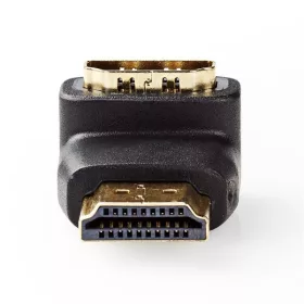   Nedis CVGB34901BK HDMI átalakító adapter, aranyozott 90°-os, pipa