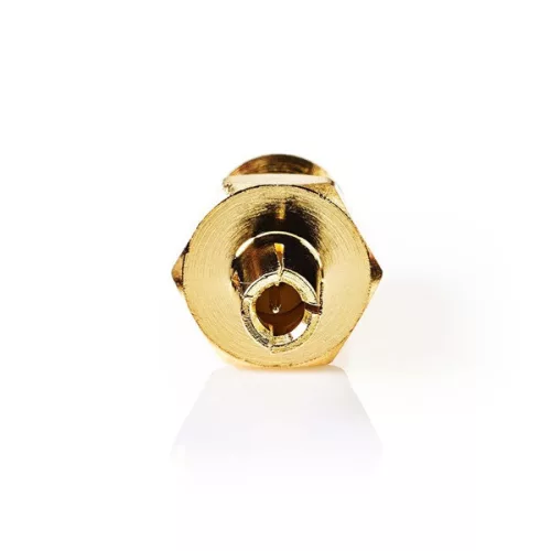 Nedis CSGP02120GD SMA anya | TS9 | Aranyozott | 50 Ohm | Egyenes | Réz | Arany | 2 db/csomag