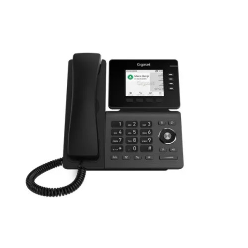 GIGASET P810B IP PRO IP asztali telefon, színes TFT kijelző, 4 funckiós LED billentyűk, HD hang, POE képes, Bluetooth