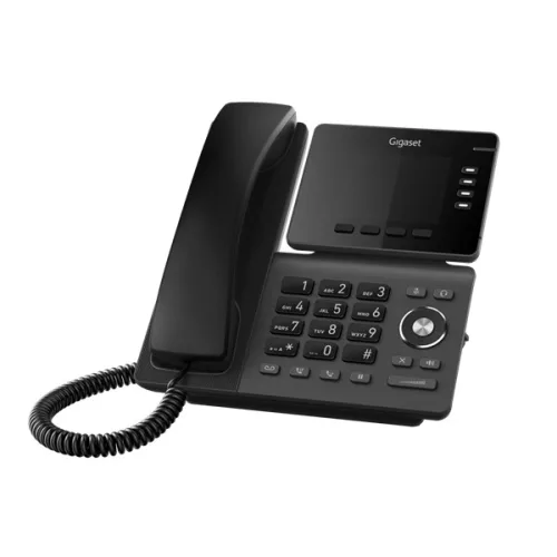 GIGASET P810B IP PRO IP asztali telefon, színes TFT kijelző, 4 funckiós LED billentyűk, HD hang, POE képes, Bluetooth