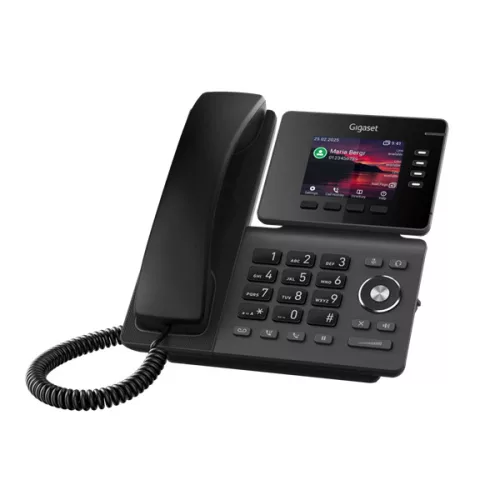 GIGASET P810B IP PRO IP asztali telefon, színes TFT kijelző, 4 funckiós LED billentyűk, HD hang, POE képes, Bluetooth