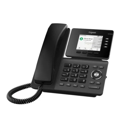 GIGASET P810B IP PRO IP asztali telefon, színes TFT kijelző, 4 funckiós LED billentyűk, HD hang, POE képes, Bluetooth