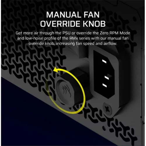 CORSAIR Tápegység Moduláris, RM1000x, 1000W, ATX3.1, PCIe5.1, 14cm, Cybenetics Gold