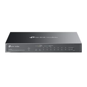  TP-LINK Switch 9x1000Mbps (8xPOE+) +1xGigabit SFP kombó Fémházas Easy Smart (Omada), ES210GMP
