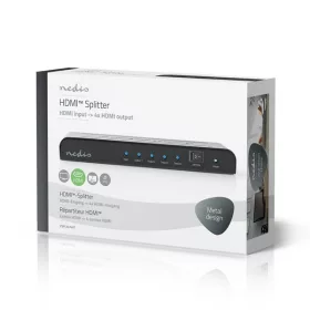   Nedis VSPL3474AT HDMI splitter, 1 x HDMI be - 4 x HDMI ki, 4K@60Hz
