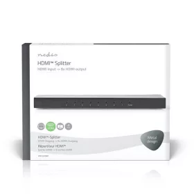   Nedis HDMI splitter, 1 x HDMI be - 8 x HDMI ki, 4K@60Hz, VSPL3478AT