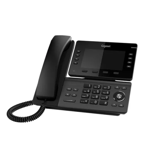 GIGASET P820 IP PRO IP asztali telefon, színes TFT kijelző, 8 funckiós LED billentyűk, HD hang, USB, POE képes