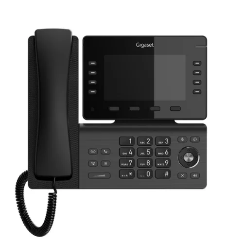 GIGASET P820 IP PRO IP asztali telefon, színes TFT kijelző, 8 funckiós LED billentyűk, HD hang, USB, POE képes