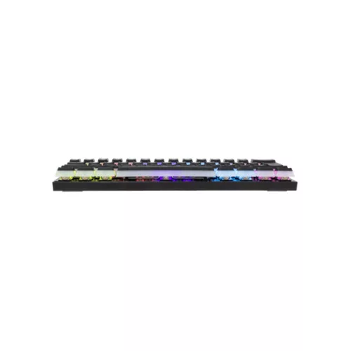 WHITE SHARK GK-2202-2B/BL-US ASHIKO-2/B/BL-US fekete mech.bill. angol, 61 kék kapcs.