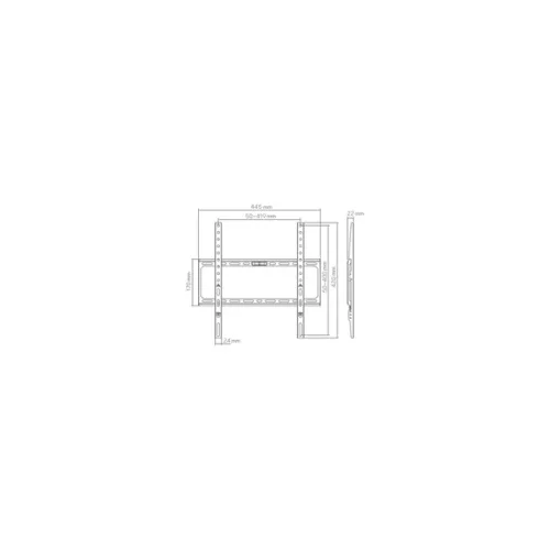 SBOX BL-3744F fali konzol,32-75/81 - 191cm, max.400x400 max.45Kg