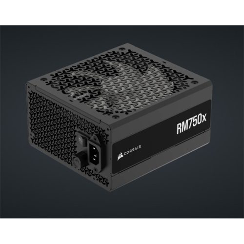 CORSAIR Tápegység Moduláris, RM750x, 750W, ATX 3.1, PCIe 5.1, 14cm, Cybenetics Gold