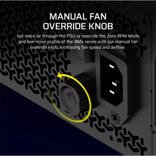 CORSAIR Tápegység Moduláris, RM750x, 750W, ATX 3.1, PCIe 5.1, 14cm, Cybenetics Gold