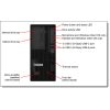 LENOVO torony szerver - ST45 V3 (3.5"), 6C AMD EPYC 4244P 3.8GHz, 1x16GB, 2x 2TB HDD, Software RAID, 500W.